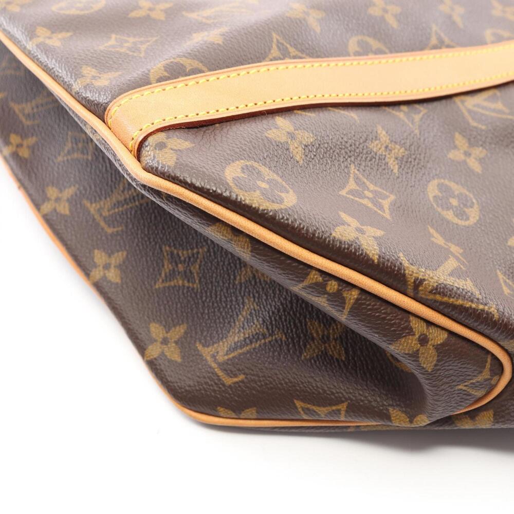 LOUIS VUITTON Brown Monogram Leather Tote Bag - Picture 6 of 10